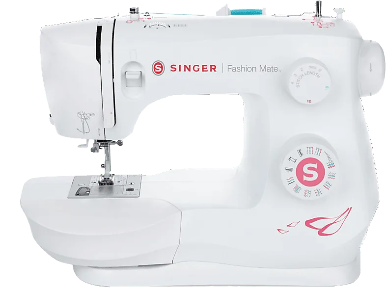 Máquina de coser - Singer Fashion Mate 3333, 23 puntadas, Luz LED, Varios accesorios