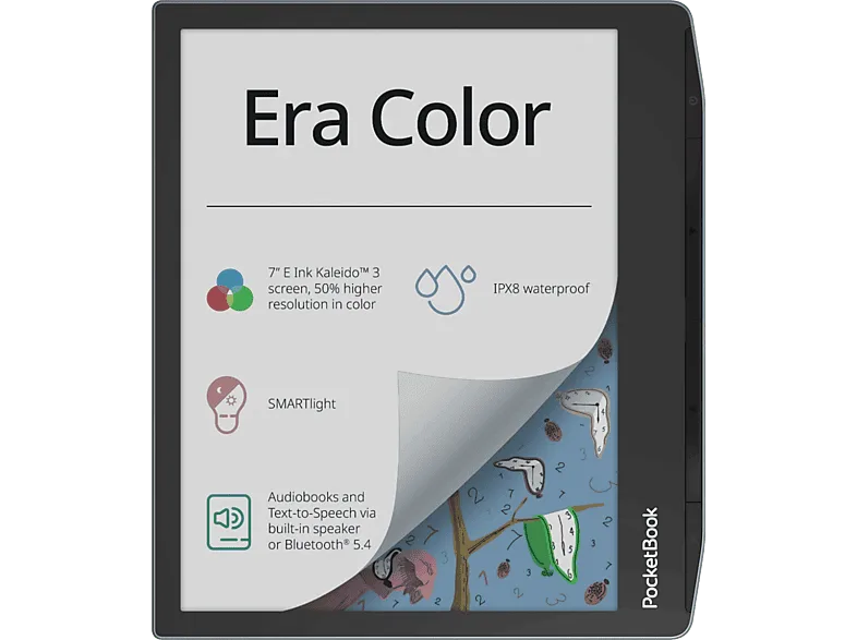 eBook - PocketBook Era Color, 7 ", 32 GB, SMARTlight, IPX8, Stormy Sea