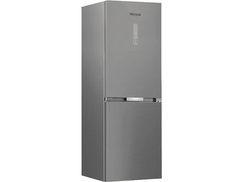 Frigorífico combi - Whirlpool WHK 26363 XP6E, Total No Frost, Altura 186.5 cm, Capacidad 316 l, Perfect Fit, Pearl Inox (imagen 1 de 3)