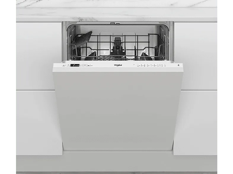 Lavavajillas integrable - Whirlpool W2I HD526 A, 14 cubiertos, 9 programas, 60 cm, Tecnología 6TH SENSE, Multi Zone, Sin panelar