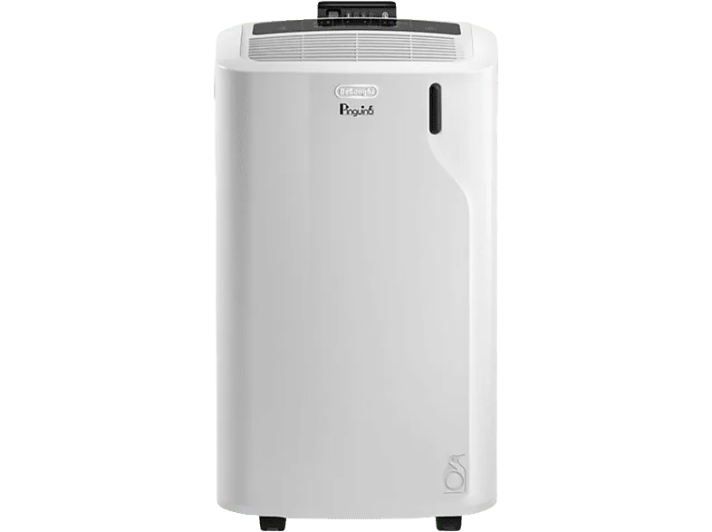 Aire acondicionado portátil - De'Longhi Pinguino PACEMK82, 2350 frig/h, 2.4kW, 80m³, 3 en 1, Función deshumidificador, 63dB, Gas Eco-Friendly, Blanco