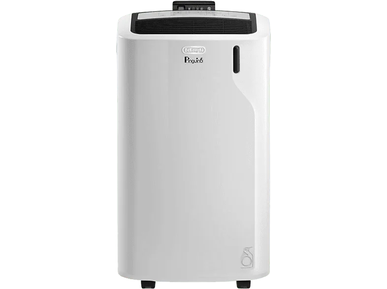 Aire acondicionado portátil - De'Longhi Pinguino PAC EM90 Silent, 2450 fg/h, 90m³, 3 velocidades, Temporizador, Gas Eco-Friendly, Blanco