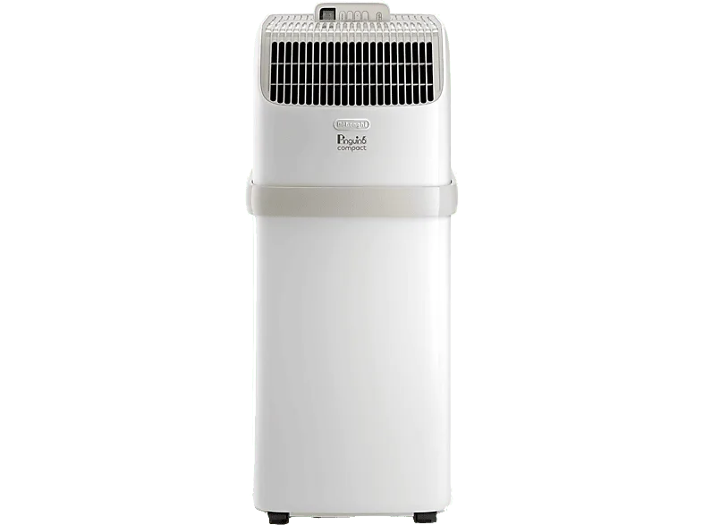 Aire acondicionado portátil - De'Longhi Pingüino PAC ES72 Classic, 1806 fg/h, 100 m³, 3 velocidades, Función deshumidificador, Pantalla LCD, Blanco