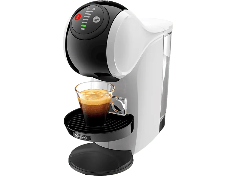 Cafetera de cápsulas - De'Longhi Nescafé Dolce Gusto Genio S EDG226.W, 1500W, 15 bar, 0.8 l, Bebidas calientes y frías, LED, Calentamiento 30s, Blanca (imagen 1 de 3)