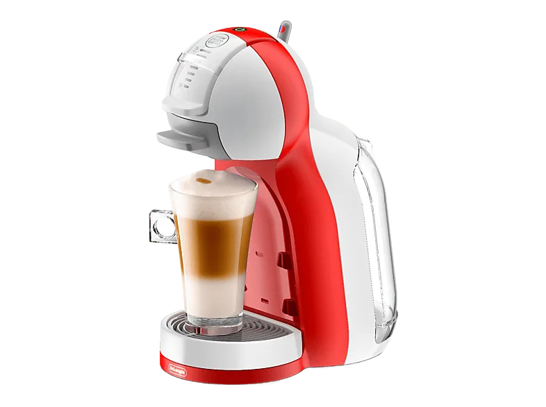 Cafetera de cápsulas - De'Longhi Mini Me EDG305.WR Nescafé Dolce Gusto, 1460W, 15 bar, 0.8 l, Autoapagado, Rojo y blanco (imagen 1 de 3)