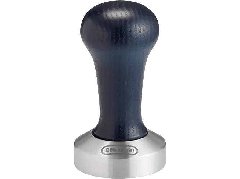 Calcador de café - De'Longhi DLSC058, Acero inoxidable, Plata/Azul marino