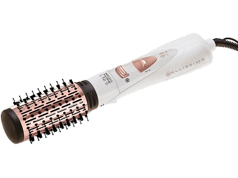 Moldeador - Bellissima 5 en 1 Dry&Style System, 1000 W, accesorios, Blanco (imagen 1 de 3)