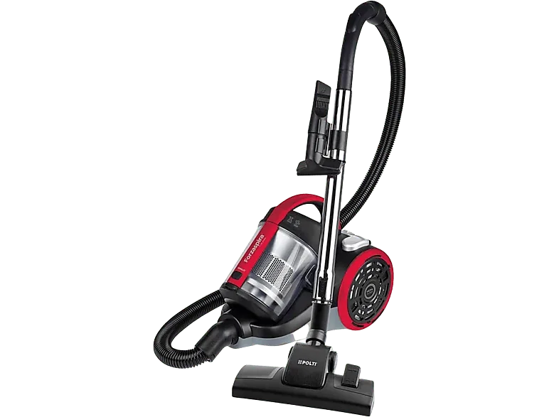 Aspirador sin bolsa - Polti Forzaspira C110 Plus, 800 W, 2l, Apto parquet, HEPA, Ciclónico, Negro