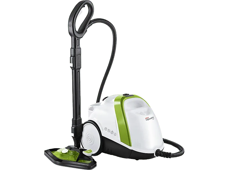 Limpiador de vapor - Polti Smart 110 Eco, 1500 W, Capacidad Depósito 2l, 4 bar, 7.5 m², 110ºC, Verde