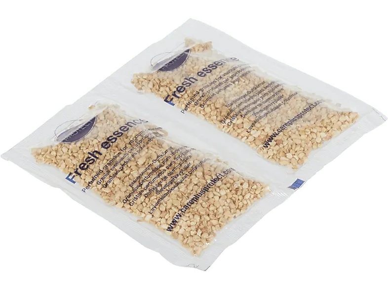 Accesorio Aspiradora - Care + Protect CPO9004, Granulos Perfumados Naturales, Sobres, Fragancia lavanda, Universal, Blanco
