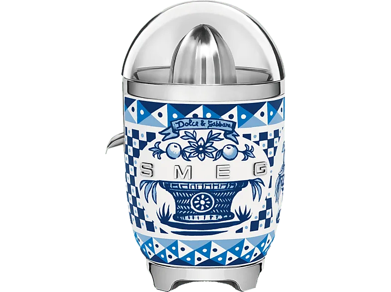 Exprimidor - Smeg Blu Mediterraneo por D&G, 70 W, 50's Style