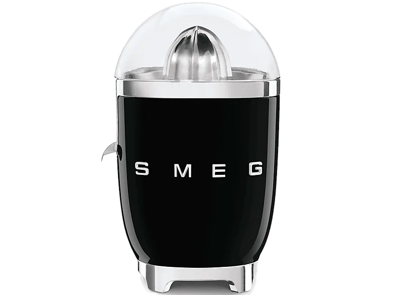 Exprimidor - Smeg CJF11BLEU, 0.2 l, 70 W, Negro