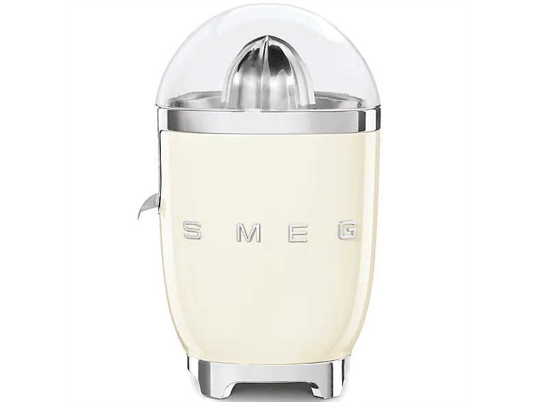 Exprimidor - Smeg CJF11CREU, 0.2 l, 70 W, Crema