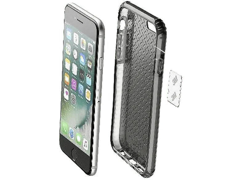 Soporte de coche para móvil - CellularLine Handy Force, pasivo, Negro