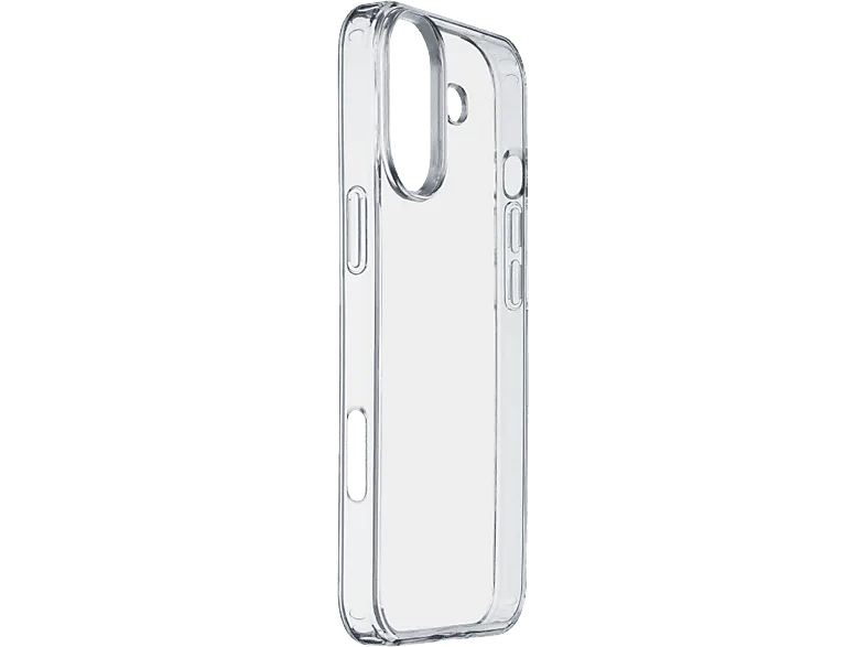 Funda móvil - CellularLine, Apple iPhone 16 Plus, TPU, Trasera, Transparente