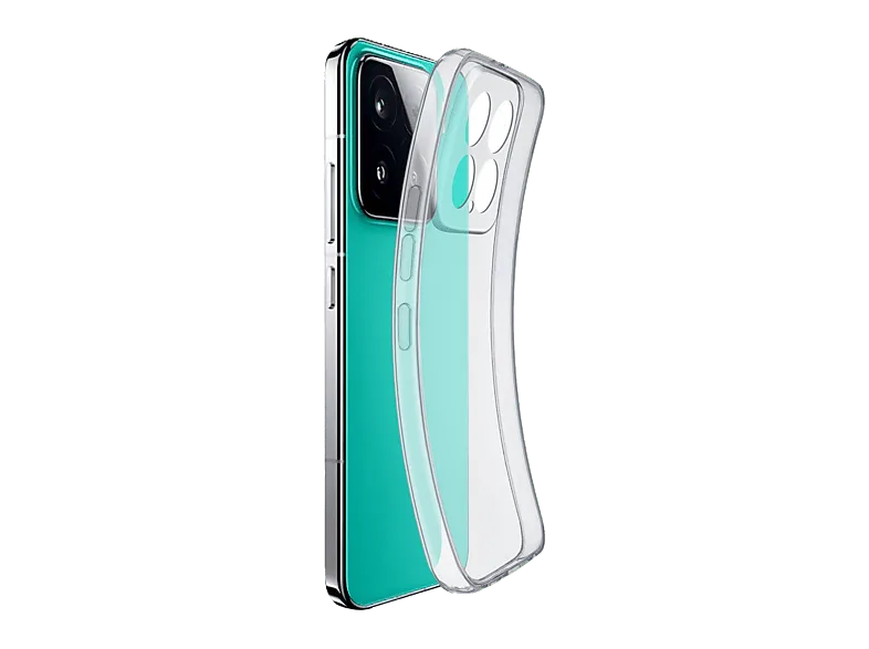 Funda móvil - CellularLine Fine, Para Xiaomi 15, Transparente