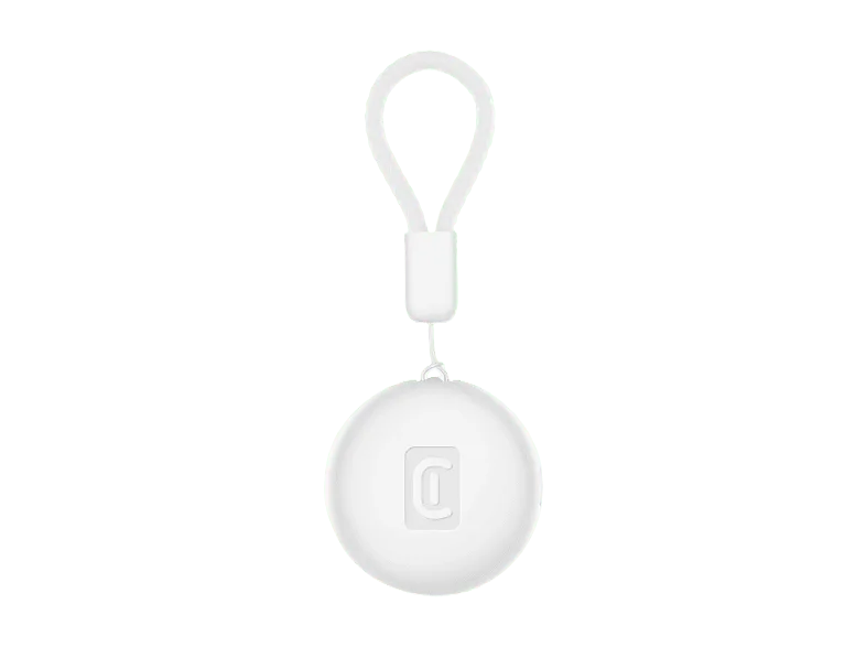 Localizador - CellularLine Tracy tag, For Android, Bluetooth, Blanco