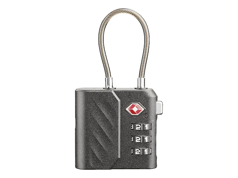 Candado - CellularLine BTTRACYLOCKK, Con Localizador Integrado, Bluetooth, Para iOS, Negro