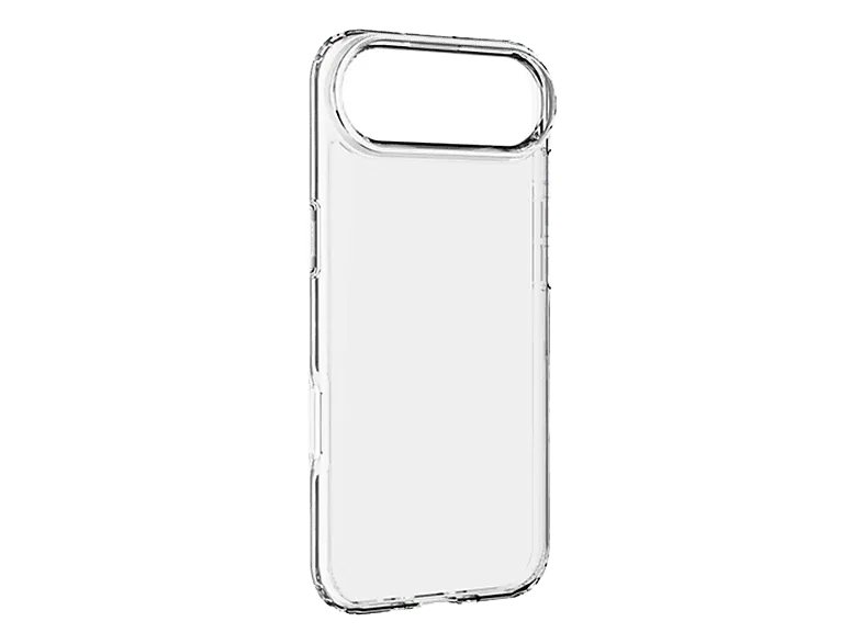 Funda móvil - CellularLine CLEAR STRONG, Para iPhone 17 Air, Rígida, Ultrarresistente, Antibacteriana, Certificación Military Test, Transparente