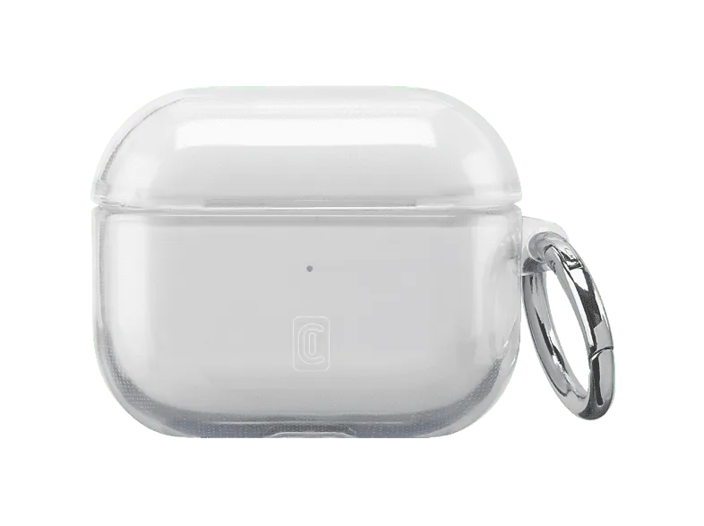 Funda - CellularLine Clear, Para AirPods Pro 3, Transparente