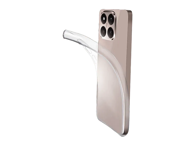 Funda móvil - CellularLine Fine, Xiaomi 15T, Transparente