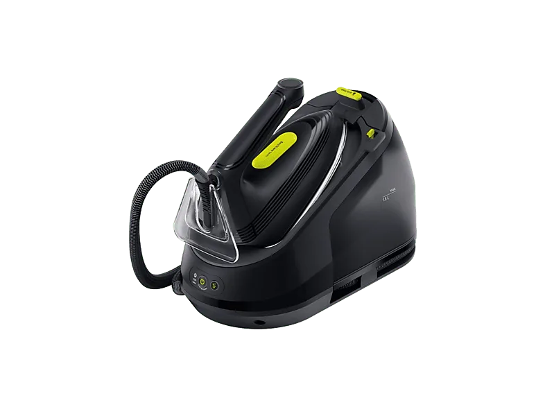 Centro de planchado - Braun CareStyle 3 IS3257BK, 2200 W, Golpe vapor 500 g/min, 7.5 bar, EloxalPlus, Negro