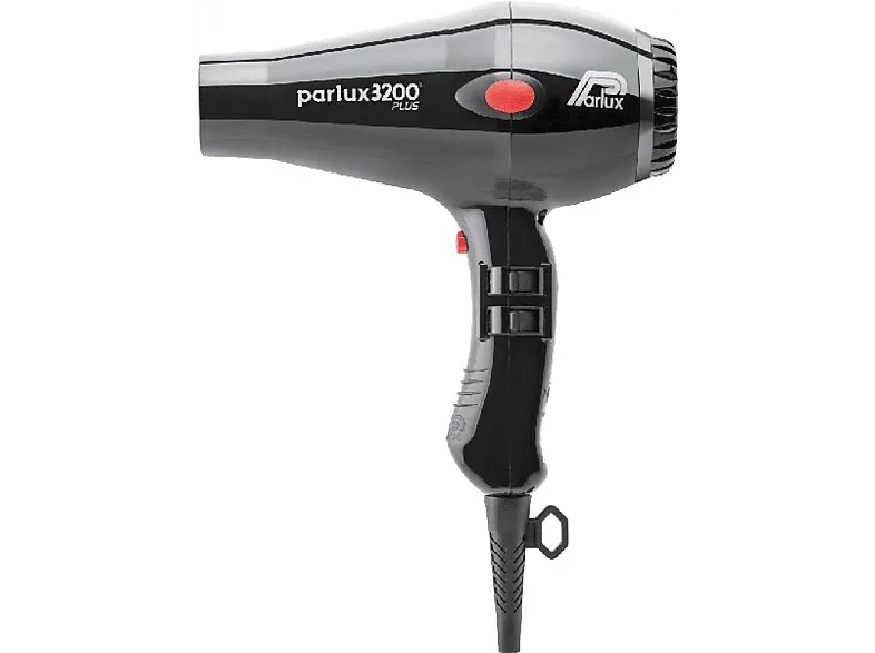 Secador - Parlux, 3200 Plus, 2 Velocidades, 4 Temperaturas, K-Lamination, Negro