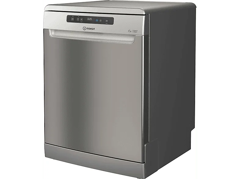 Lavavajillas - Indesit DFO 3T133 A F X, 13 servicios, 9 programas, 60 cm, Inox (imagen 1 de 3)