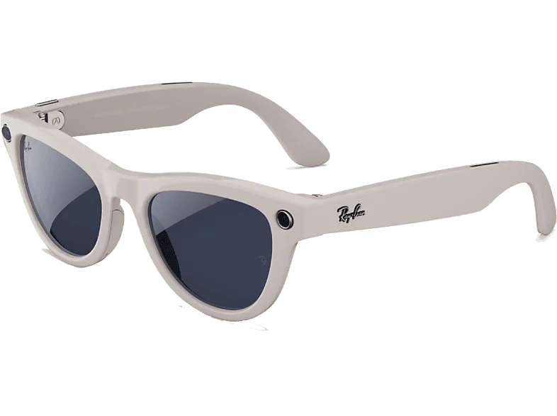 Gafas IA - Ray-Ban Meta, Skyler, Gris tiza brillante, Transitions® transparente, zafiro
