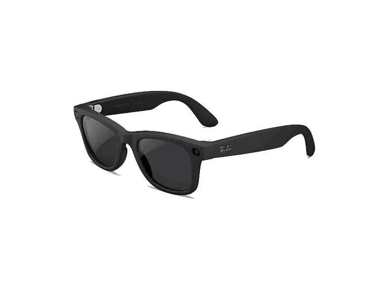 Gafas IA - Ray-Ban Meta Wayfarer (Gen 2), Negro mate, Lentes Transitions® en gris, Talla estándar