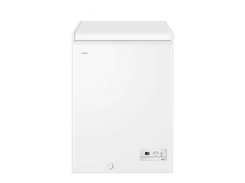Congelador horizontal - Candy CHAE 1002E, 97L, Altura 84.5 cm, Cíclico, Freeze Circle Fresh, Blanco