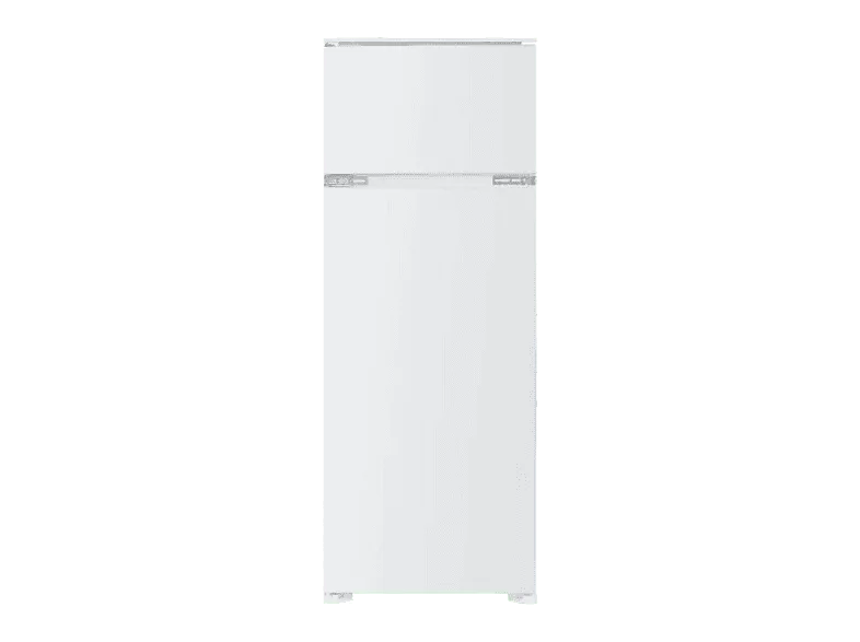 Frigorífico dos puertas - Candy CFBD2450/2ESH, Cíclico, 145 cm, 205 l, Integrable, Estantes de Cristal, Sin panelar