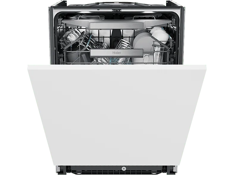 Lavavajillas integrable - Haier I-Pro Shine Series 6 XS 4A4M3PB, 14 servicios, 10 programas, 60 cm, Wi-Fi + Bluetooth, Sin panelar