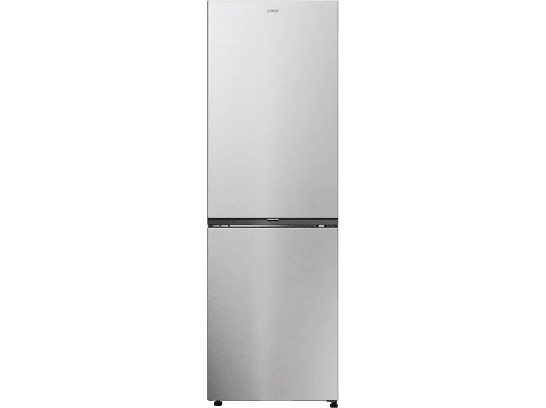 Frigorífico combi - Candy Fresco 300 CNCQ2T618EX, No Frost, 185 cm, 355 l, Zona Fresh 0°C, Circle Fresh, Inox (imagen 1 de 3)