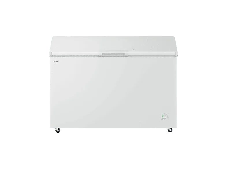 Congelador horizontal - Candy CNCHQ4S420EW, 418L, 89.5 cm Altura, Cíclico, Libre Instalación, 4 Estrellas, Blanco