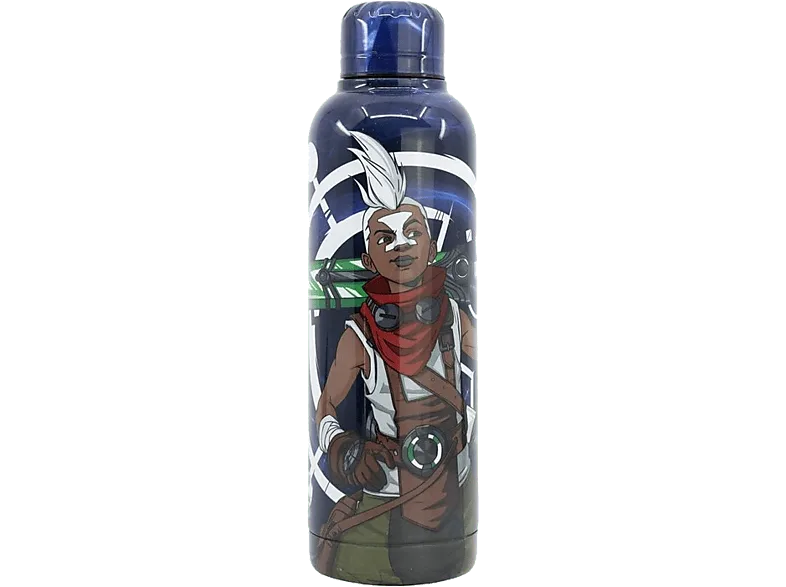 Botella - Sherwood League of legends, Térmica, Reutilizable, Libre de BPA, 515ml, Acero inoxidable