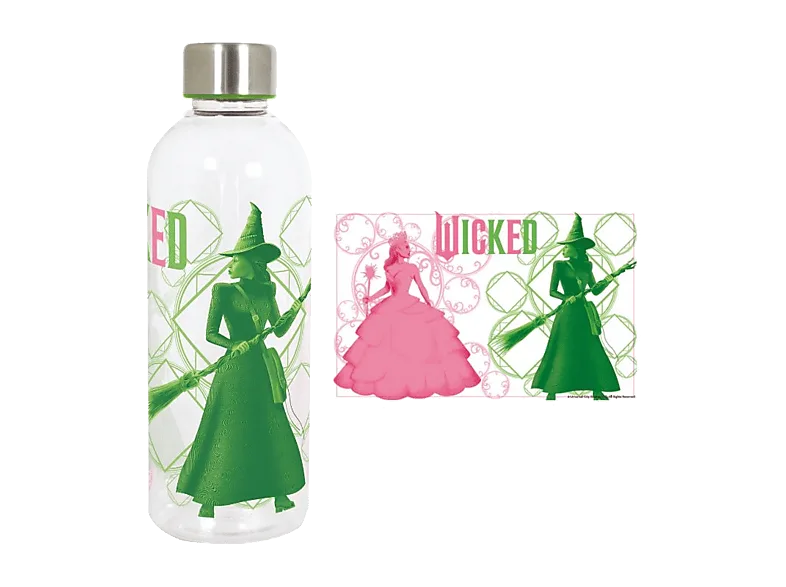 Botella - Sherwood Wicked, 850 ml, Plástico libre de BPA, Transparente