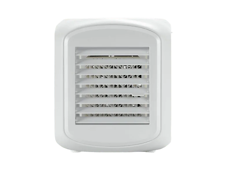 Climatizador evaporativo - Taurus Snowfield Mini, 5 W, 3 Velocidades, ventilador y climatizador, 2 depósitos extraíbles refrigerables, Blanco