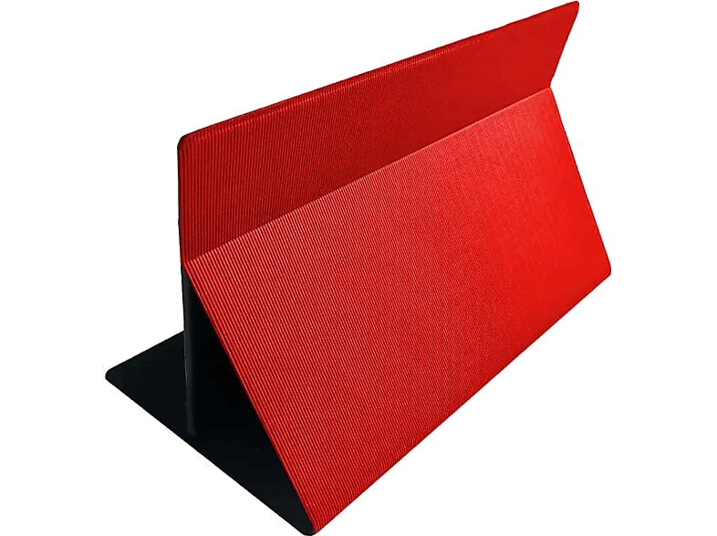 Funda tablet - Silver Sanz HT Wave Universal, TPU, Rojo