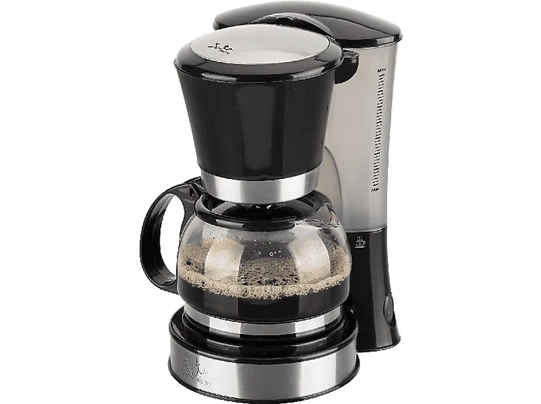 Cafetera de goteo - Jata CA288 Capacidad 2 a 8 tazas, Sistema antigoteo, Depósito agua, Negro
