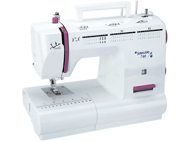 Máquina de coser - Jata MC740, 66 puntadas, Luz integrada
