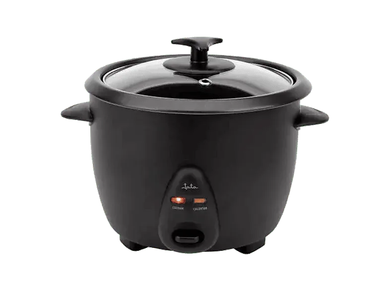 Arrocera - Jata JEAR2528, 1000 W, 2.8 l, Incluye: jarra medidora y espátula, Negro
