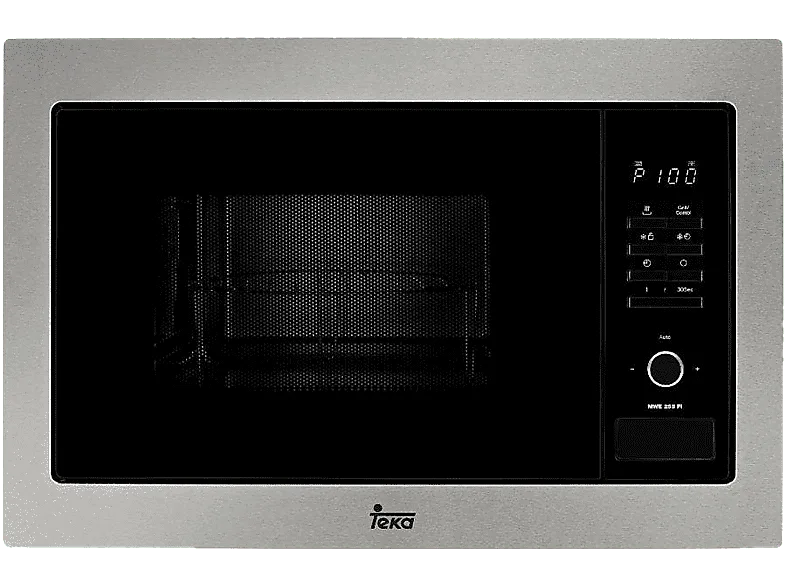 Microondas integrable - Teka 40581125 MWE 255 FI Capacidad 25L, Potencia 900W, Cristal Negro (imagen 1 de 3)