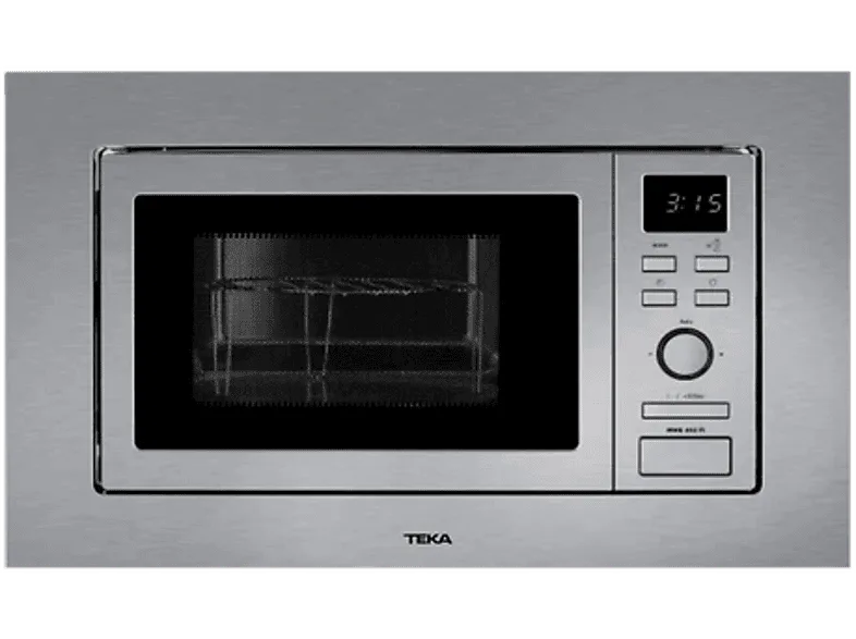 Microondas - Teka MWE202 FI, Integrable, Con grill, 800 W, 5 niveles de potencia, 20 l, Plata