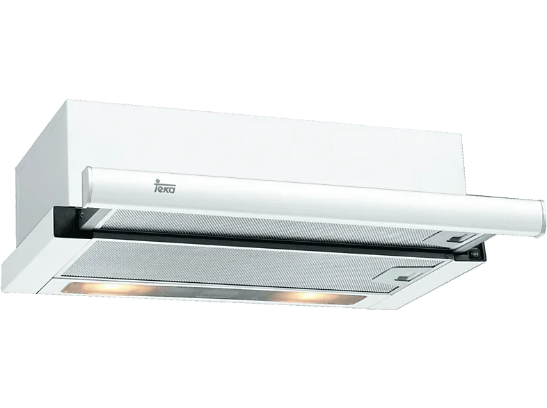 Campana telescópica - Teka TL 6310 W, 2 Velocidades, 332 m3/h, 60 cm, Blanco