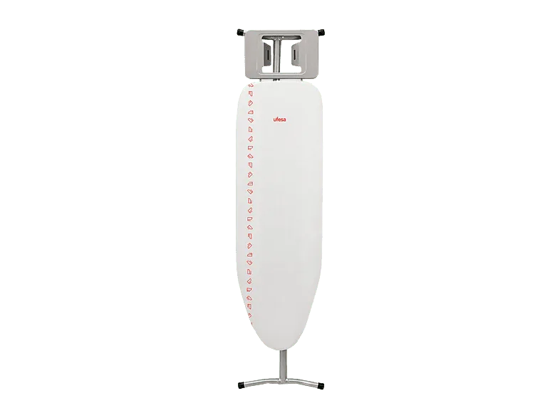 Tabla de planchar - Ufesa Splash, 110x34 cm, Altura ajustable 80-94 Blanco