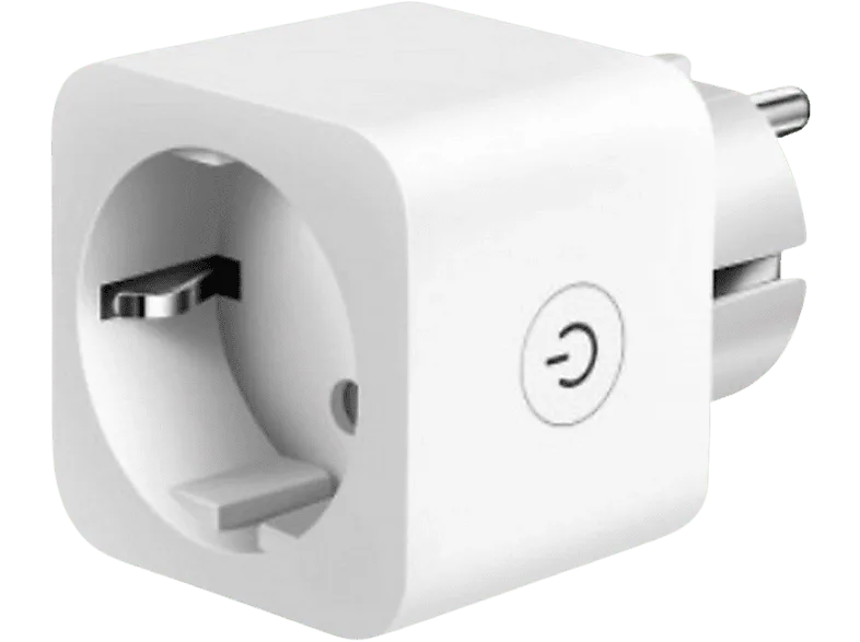 Enchufe inteligente - Muvit iO MIOSMP008, Wi-Fi, 3500 W, Asistente de Google, Alexa, Blanco