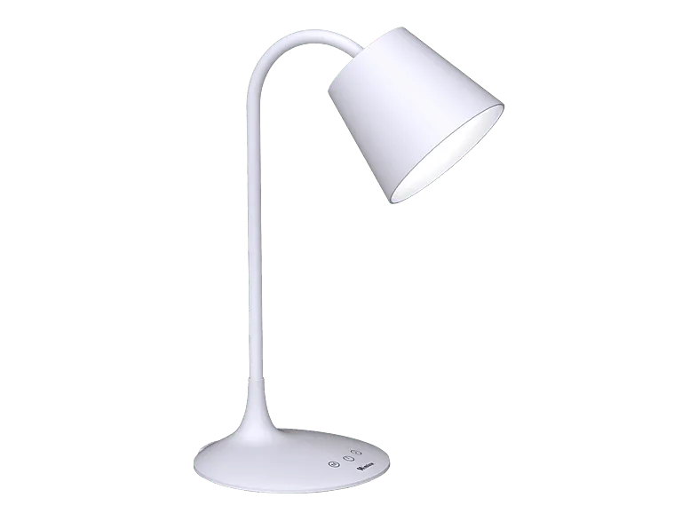 Lámpara - Muvit iO MIOLAMP004, Sobremesa, 6W, 2700-6500K, Wi-Fi, 24 LEDs , 1200 lx, Blanco
