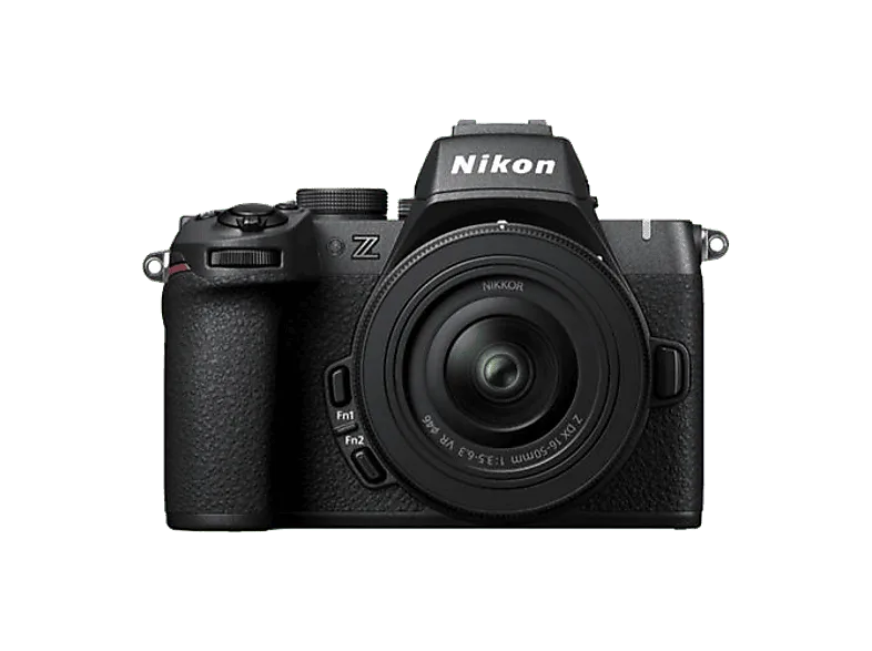 Cámara EVIL - Nikon Z50II con Objetivo 16-50mm, 20.9 MP, Sensor CMOS DX, Pantalla Táctil abatible LCD TFT, Negro