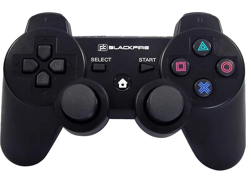 Mando - Ardistel Blackfire, Para PS3, Inalámbrico, Bluetooth, Negro